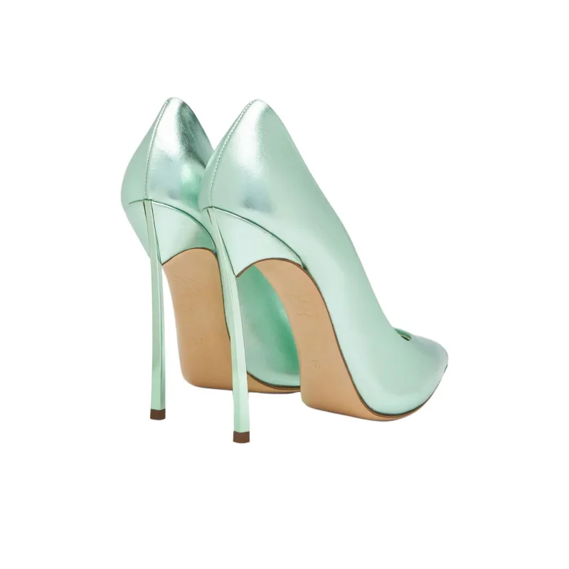 Casadei Blade Flash 130mm Leather Pumps-3