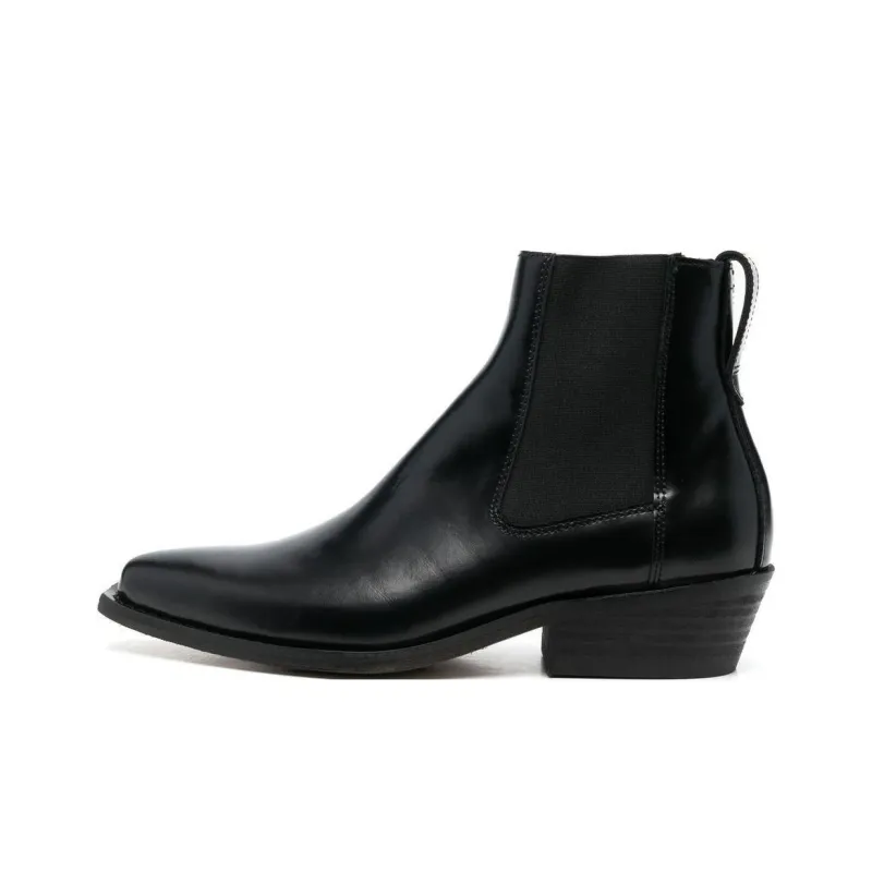 OUR LEGACY Cyphre Pointed Leather Boots Women's-0