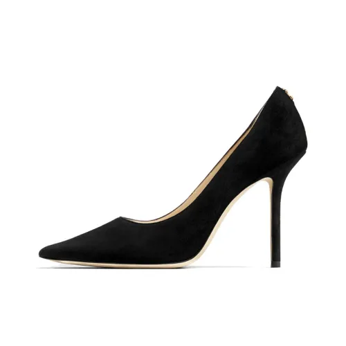 Jimmy Choo LOVE High Heels 10cm Women's Black