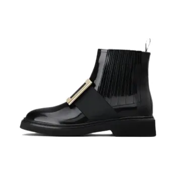 Roger Vivier Viv' Rangers Buckle Chelsea Boots Women's