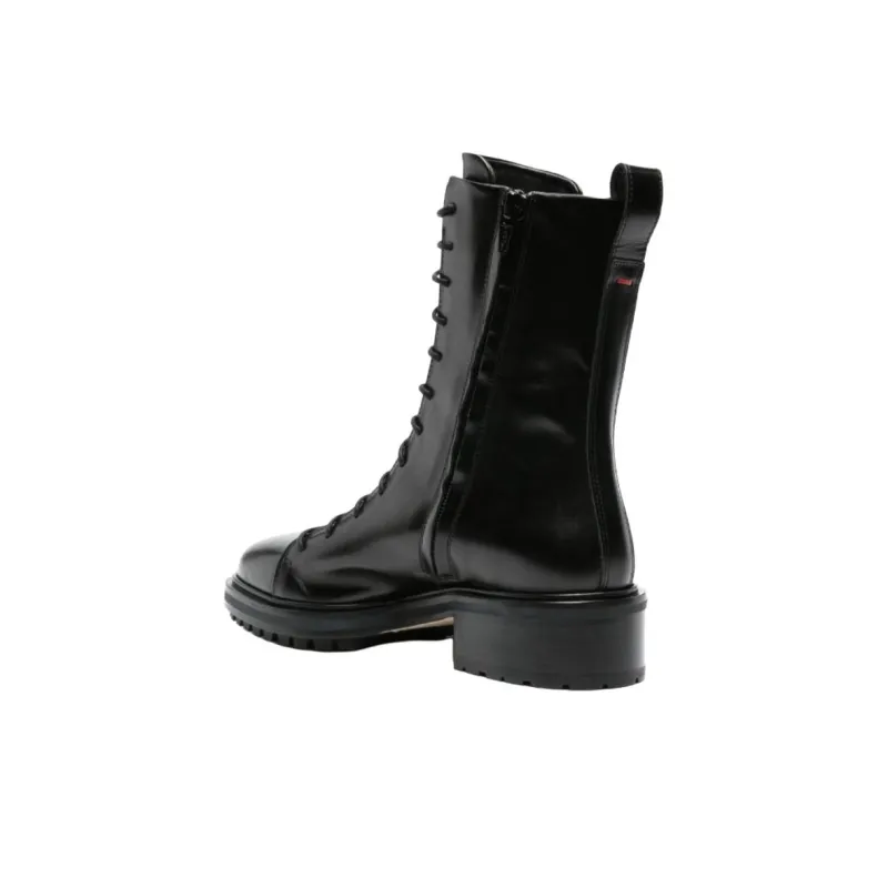 Aeyde Isa Leather Lace up Boots Women's-4
