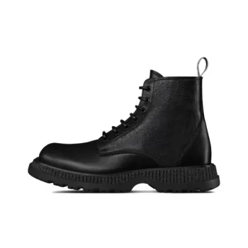 DIOR Buffalo Lace Up Ankle Boot 'DIOR Oblique Debossed   Black'