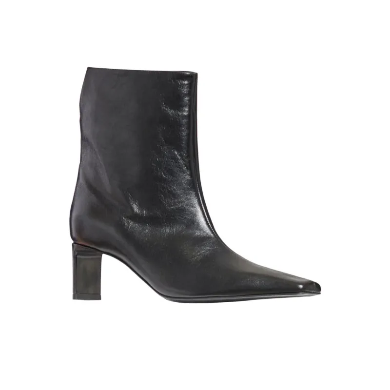 KHAITE Ankle Boots 5.5cm Women's Black-2