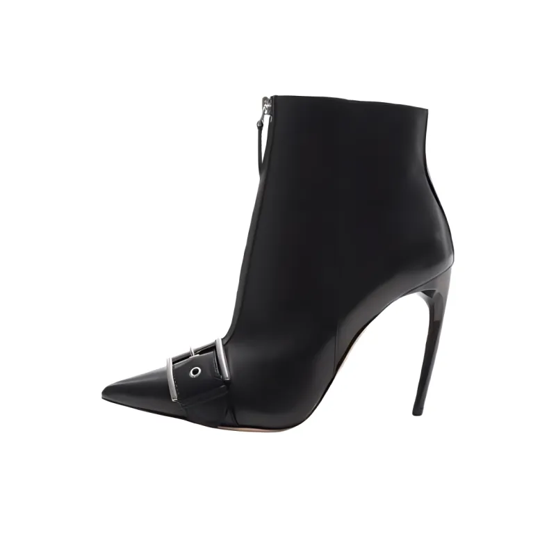 Alexander McQueen Ankle Boots Women's Black-0