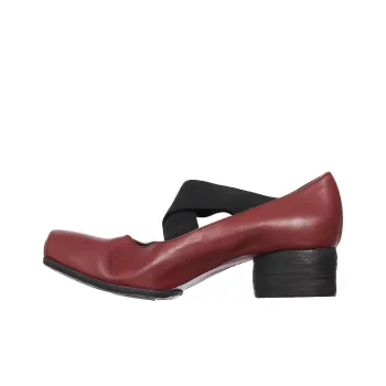UMA WANG Chunky Heel High Heels 2.5cm Women's Red