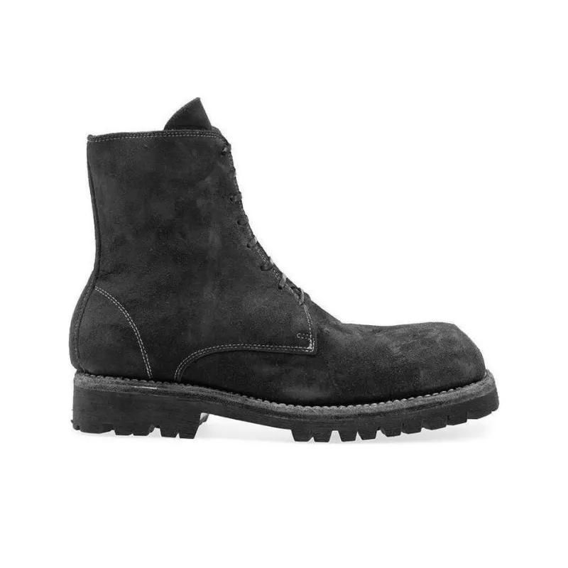 GUIDI Ankle Boots Unisex Gray-1