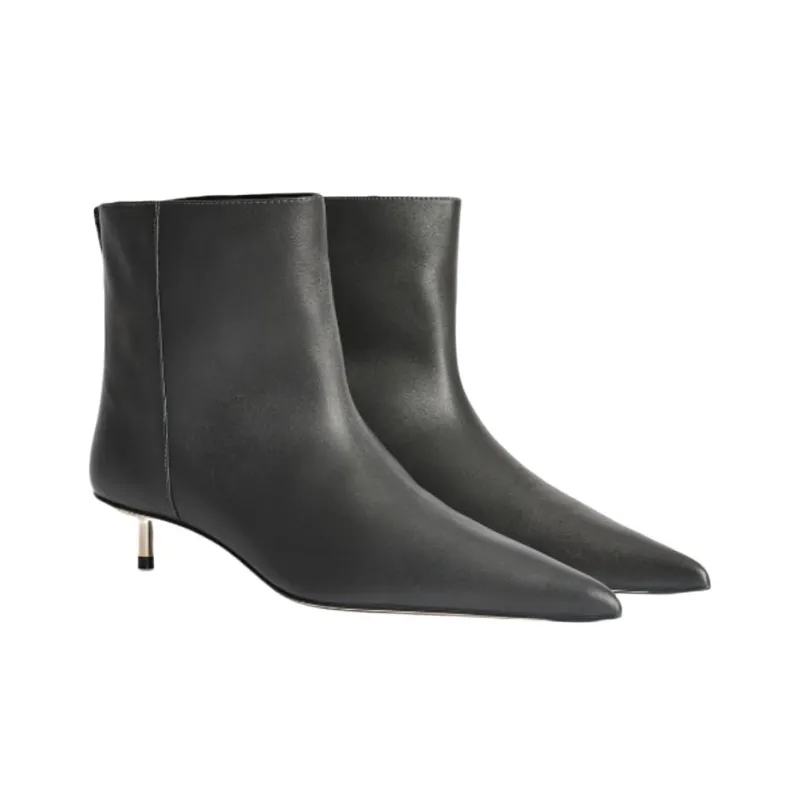 STAND STUDIO Hannah Ankle Boots 3cm Women's Gray-2