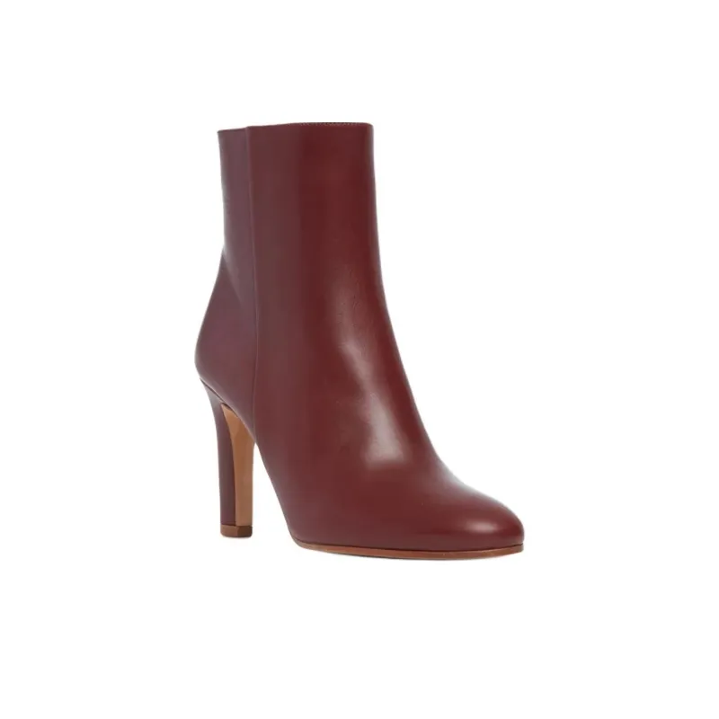 GABRIELA HEARST Lila Ankle Boots 8.5cm Women's Red-2