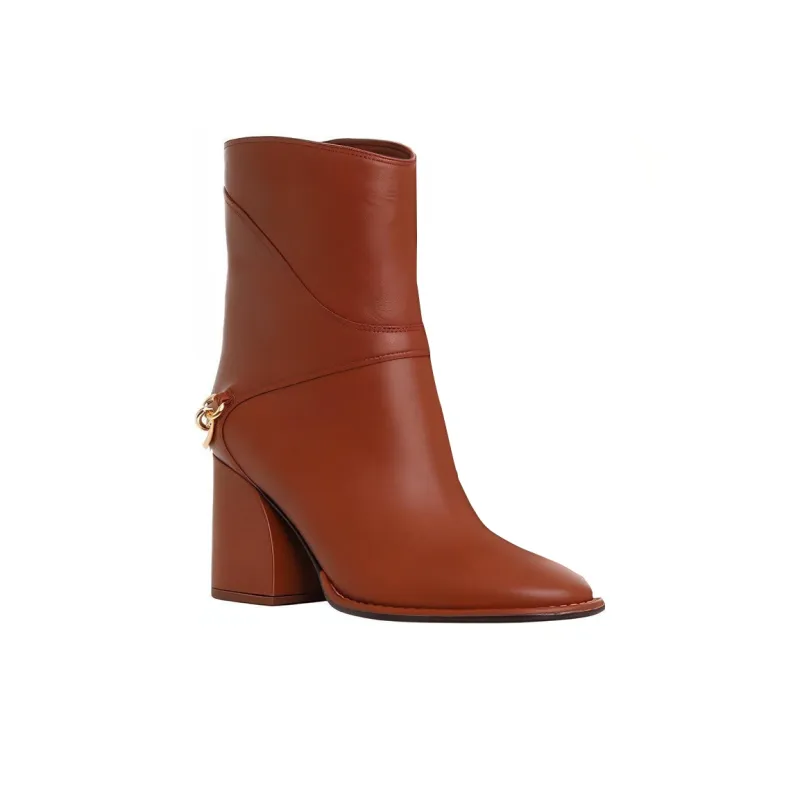 Zimmermann Ankle Boots 4.5cm Women's Brown-2