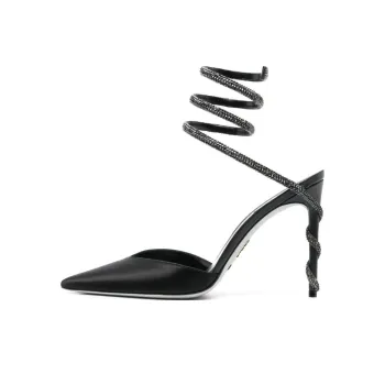 René Caovilla Margot 80mm Crystal-embellished Pumps