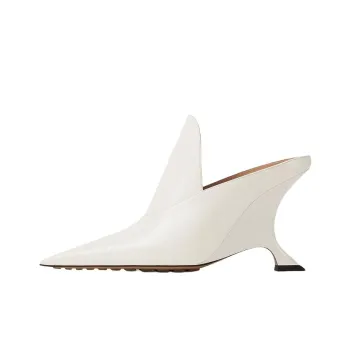 Bottega Veneta Slim Heel High Heels 9cm Women's White
