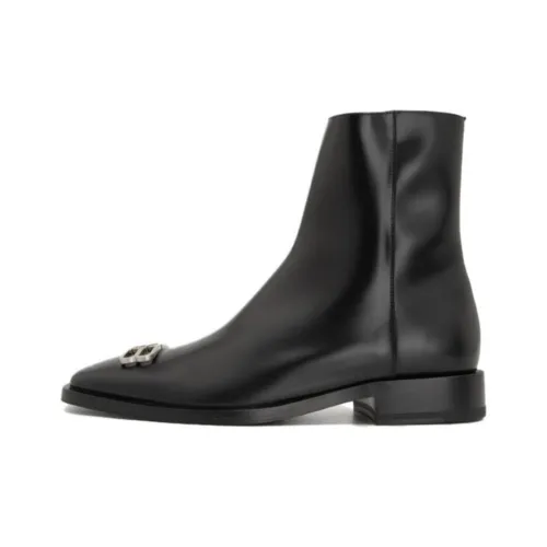 Balenciaga Ankle Boots Men's Black