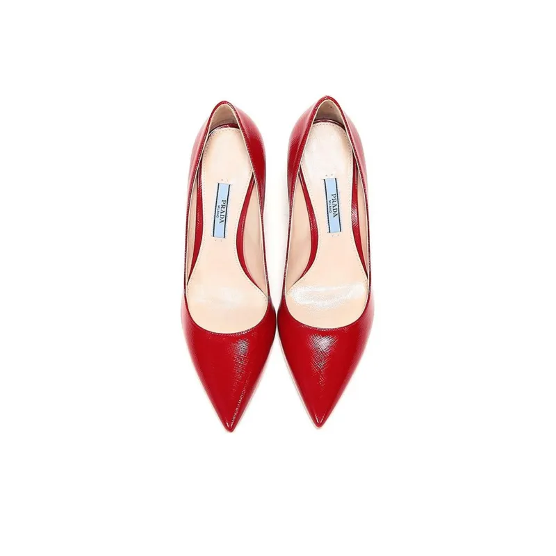 PRADA High Heels Women's Red-3
