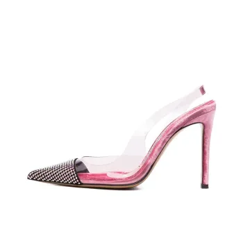 Alexandre Vauthier Rhinestone embellished Slingback Pumps