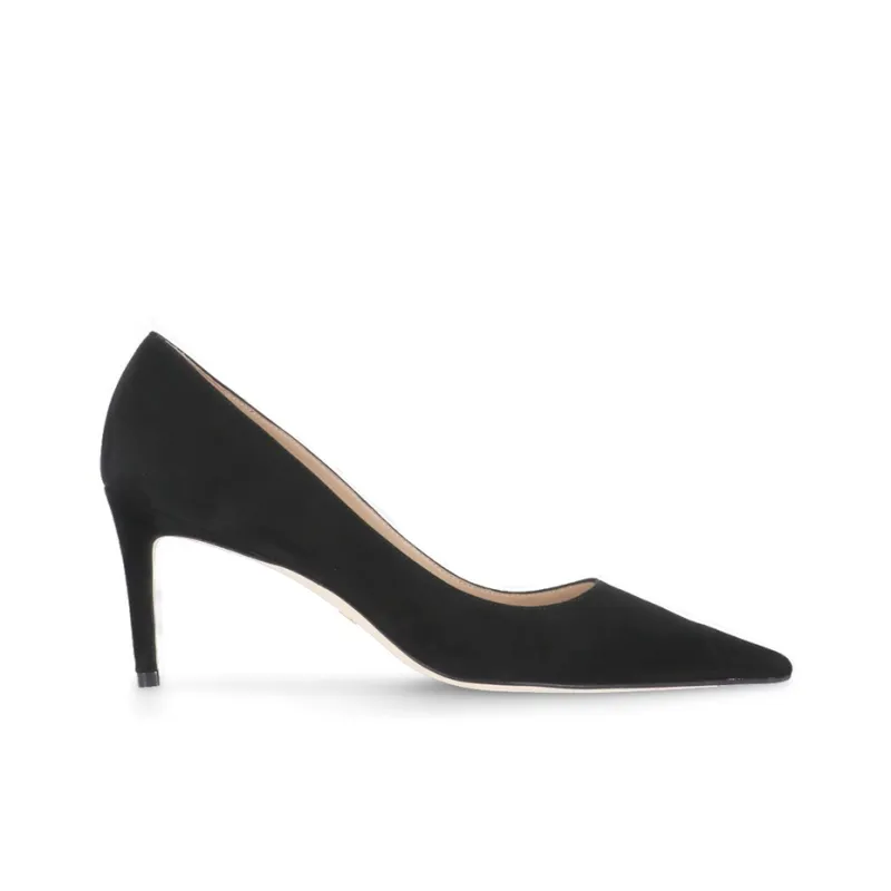 stuart weitzman Pointed 75mm Suede Pumps-1