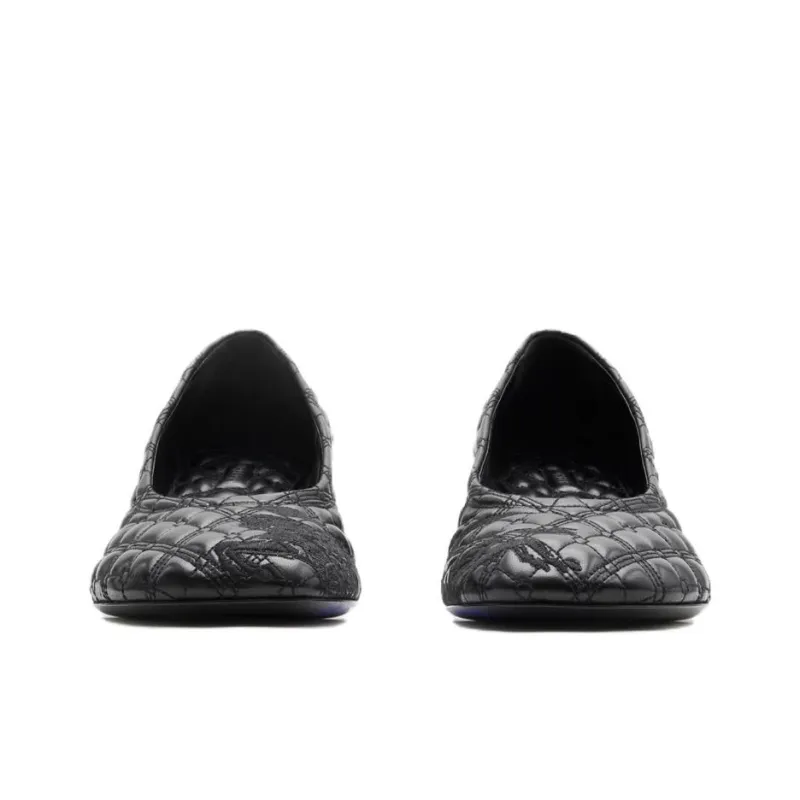Burberry EKD Baby 45mm Leather Pumps-2