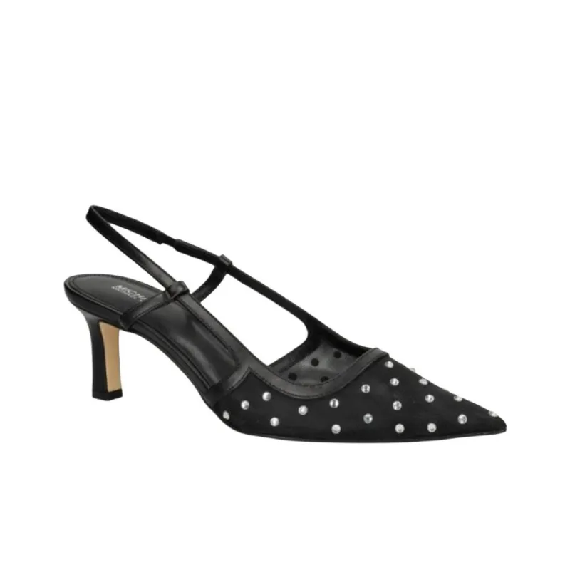 MICHAEL KORS Alora Slim Heel High Heels 6.5cm Women's Black-2