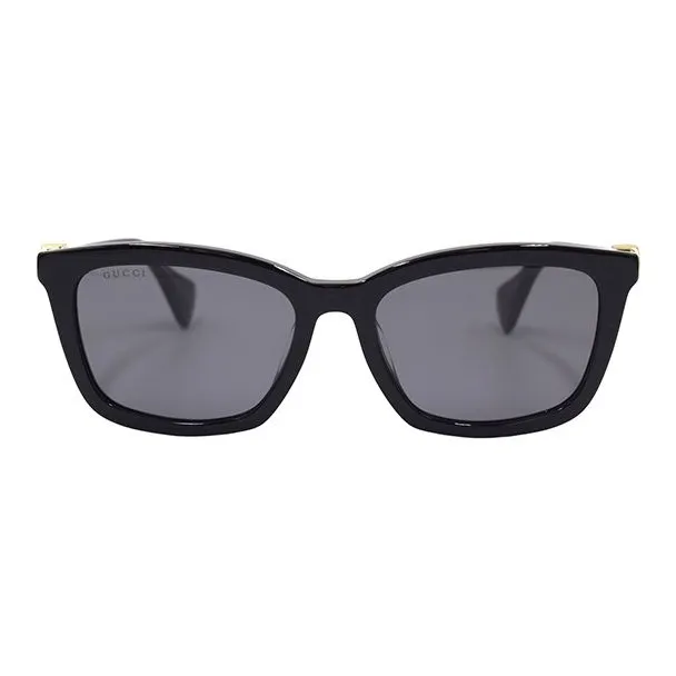 GUCCI Logo plaque Square frame Sunglasses-1