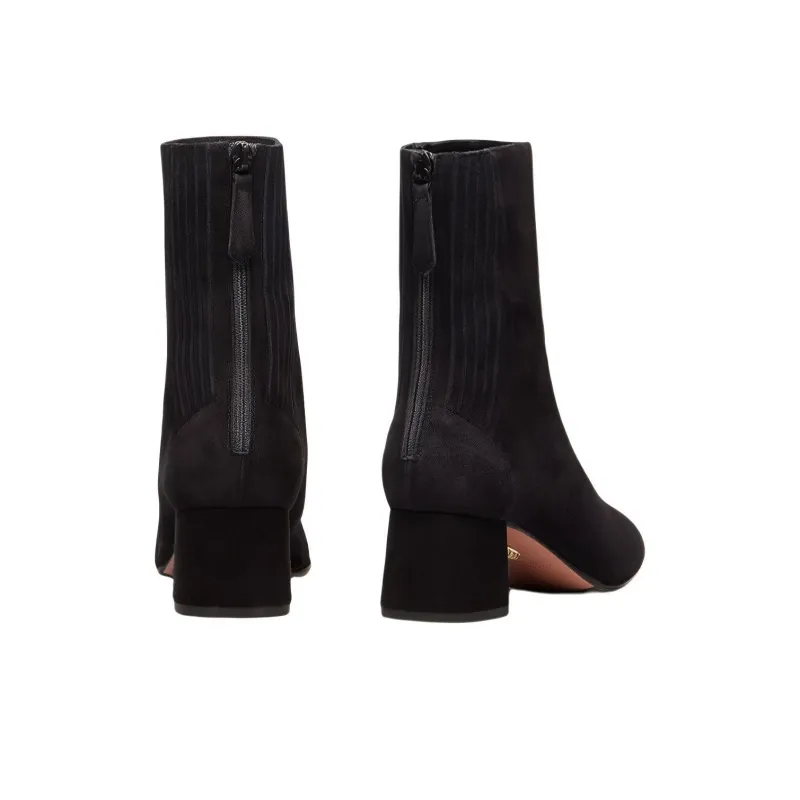 AQUAZZURA Saint Honore 50mm Ankle Boots-4
