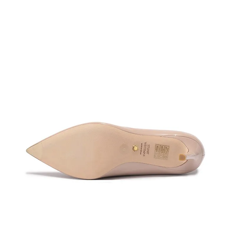 Stuart Weitzman/SW Slim Heel High Heels 7cm Women's Light Nude-5