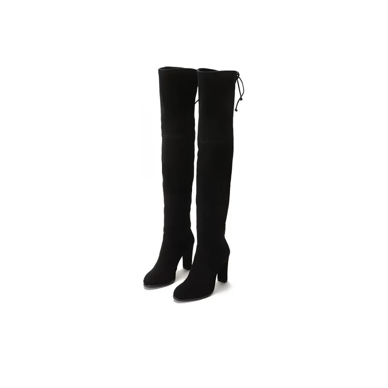 stuart weitzman Thigh-high Suede Boots-3