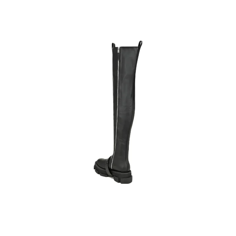 both Gao Thigh-high Chunky Boots-3