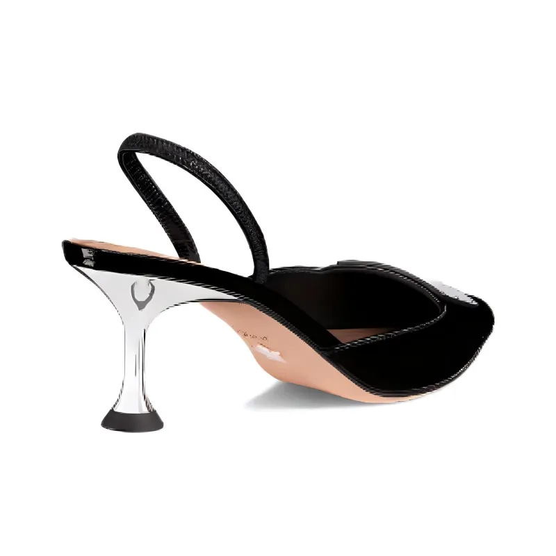 DIOR La Parisienne Dior Slim Heel High Heels Women's Black-3