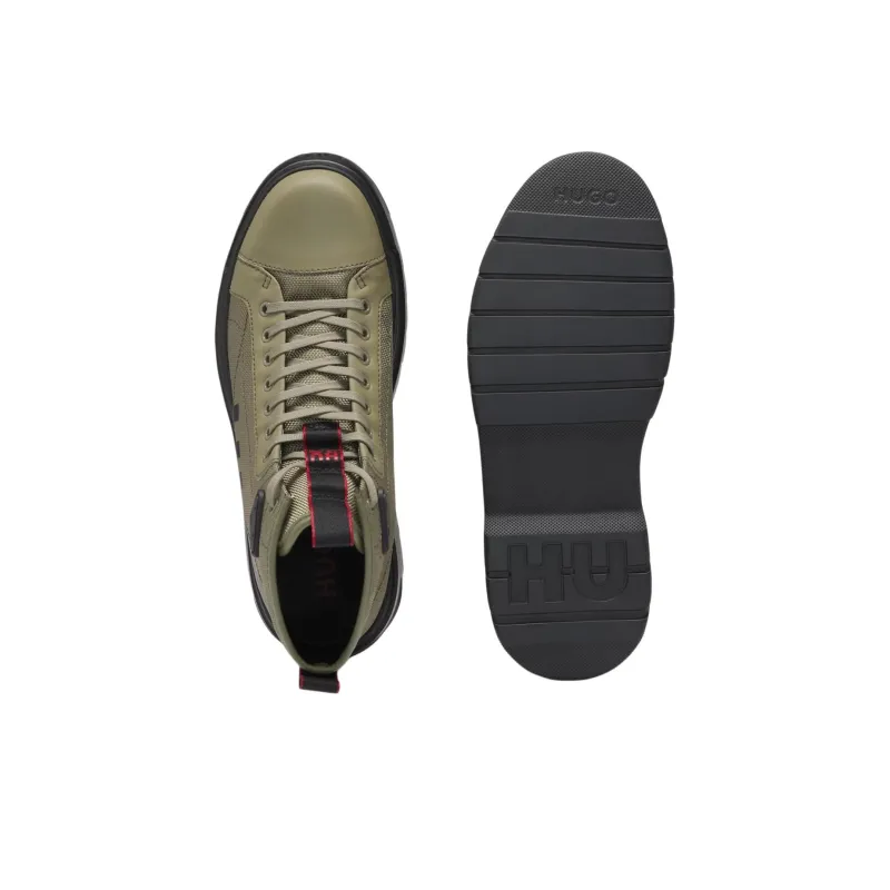 HUGO BOSS Menswear Ankle Boots Men's Light Green-4
