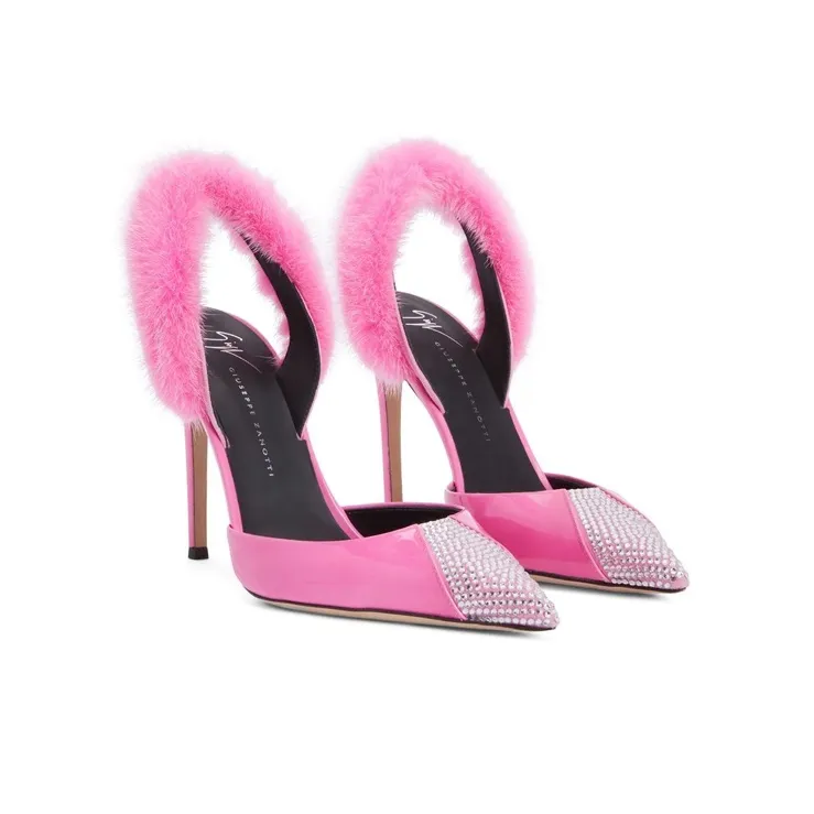 Giuseppe Zanotti Henriette Strass Embellished Pumps-3