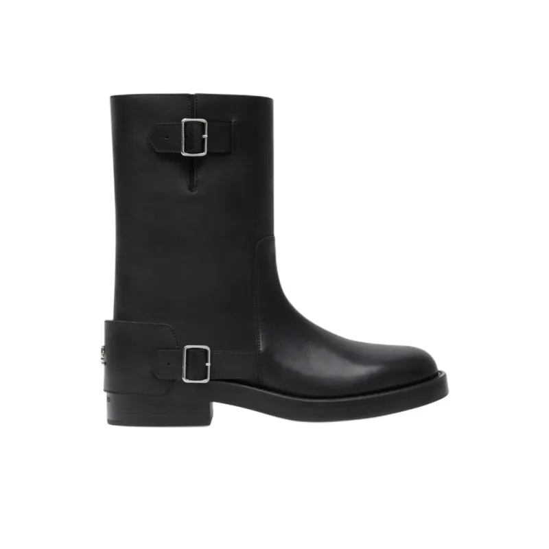 COURREGES Ankle Boots 4.5cm Men's Black-1