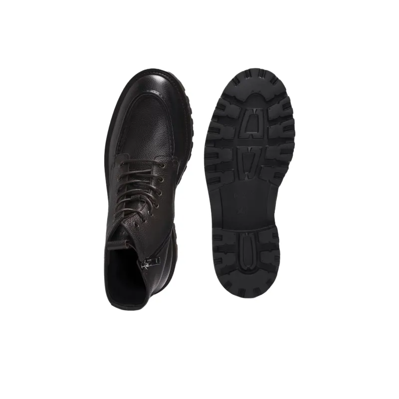 HUGO BOSS Ankle Boots Men's Dark Brown-4