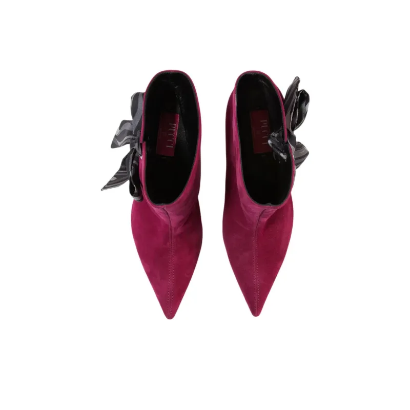 PUCCI Rumore Bow-embellished Ankle Boots-4