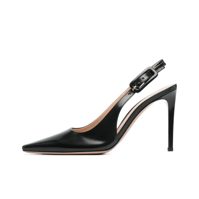 GIANVITO ROSSI Lindsay 95mm Leather Pumps-0