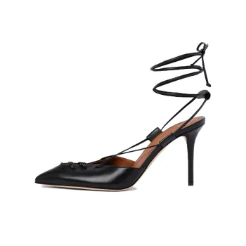 Malone Souliers Marianna 85mm Leather Pumps