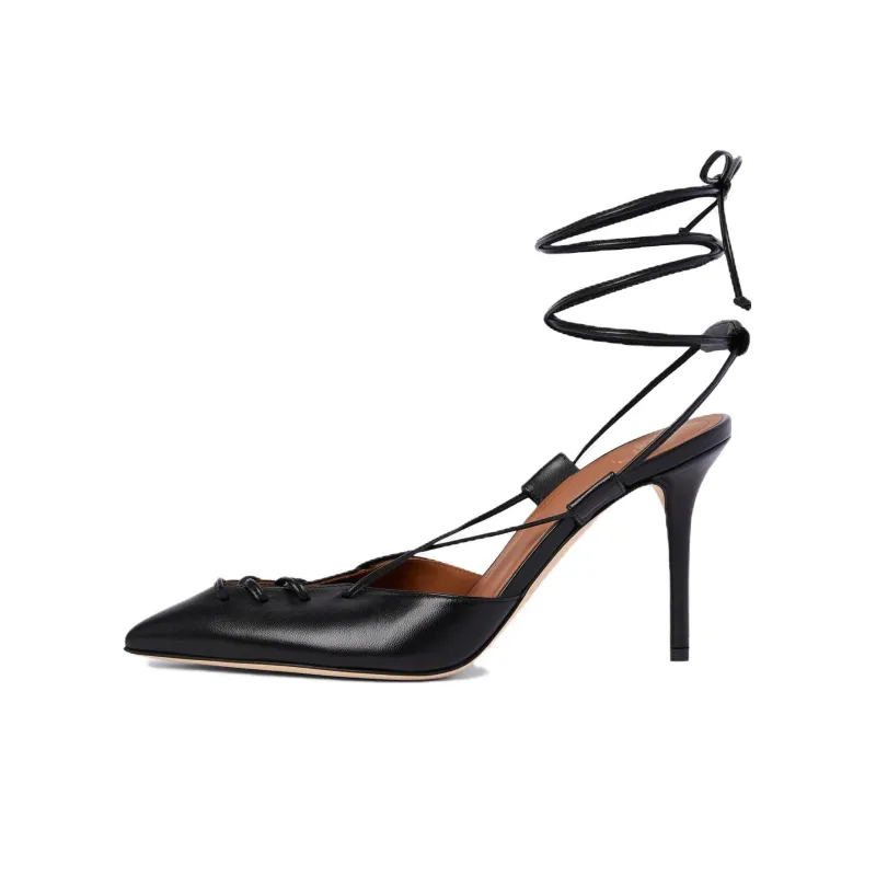 Malone Souliers Marianna 85mm Leather Pumps-0