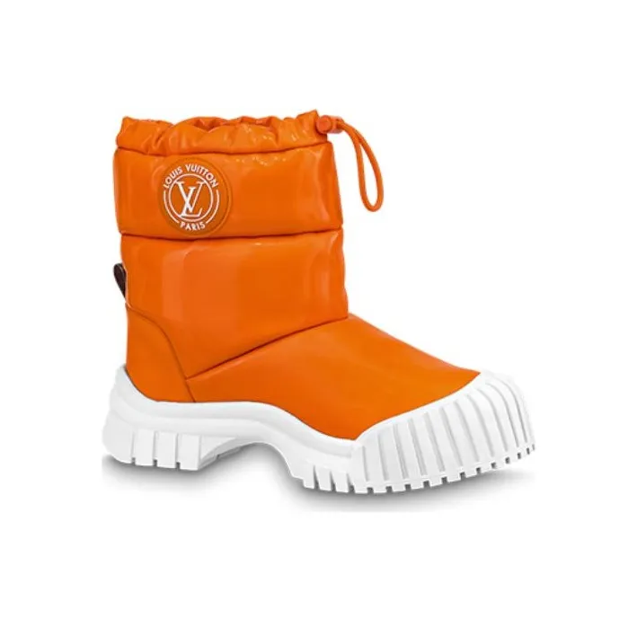 LOUIS VUITTON Ruby Ankle Boots Women's Orange-2