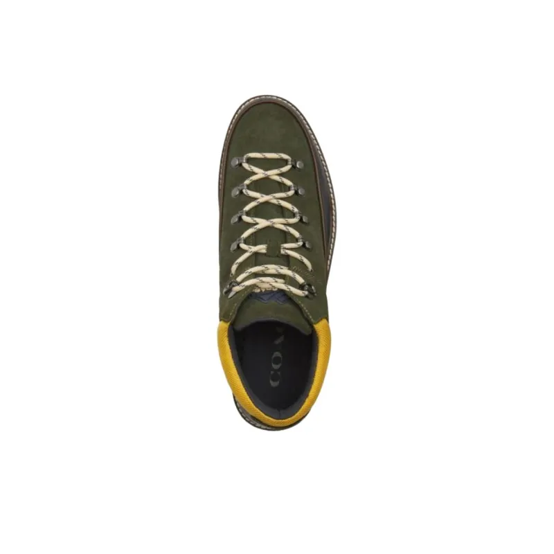 COACH Bradley Ankle Length Outdoor Boots Unisex Green-3