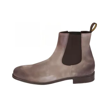 DOUCAL'S Short Chelsea Boots Men's Brown