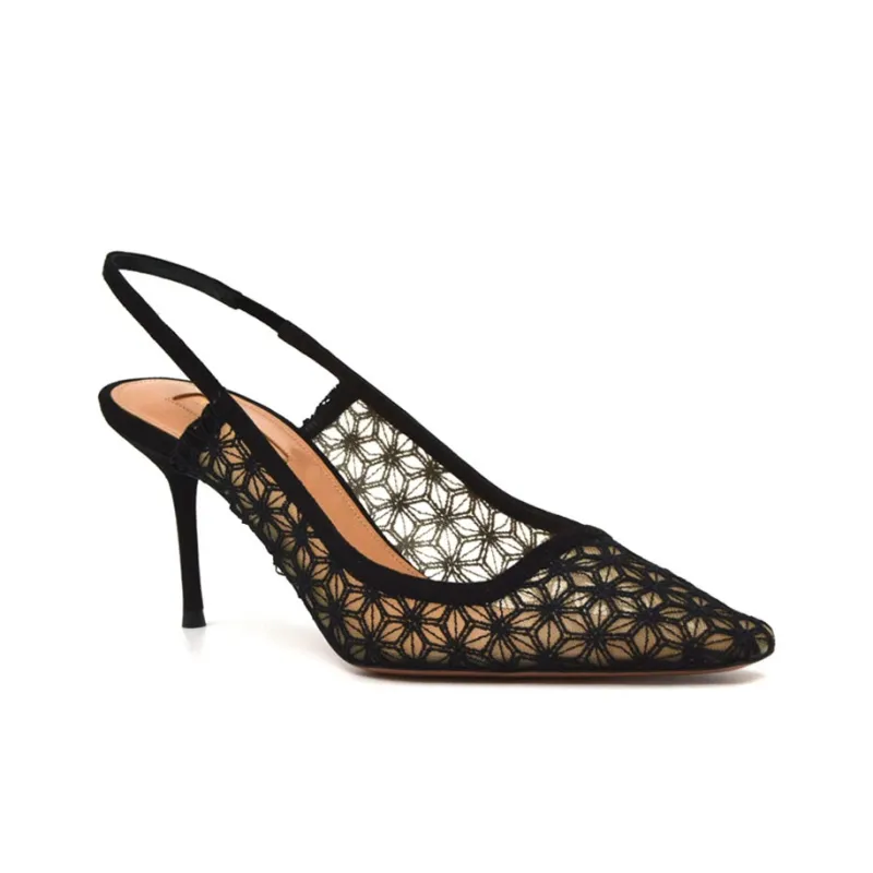 AQUAZZURA High Heels Women's Low-Top Black-3