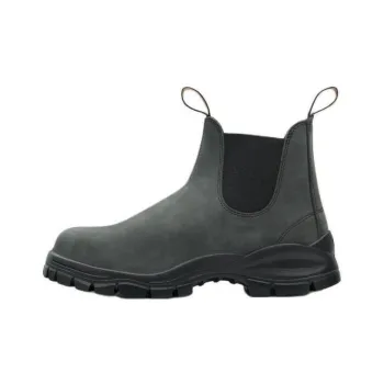 Blundstone Lug Boot Short Chelsea Boots Unisex Green Black