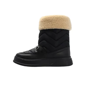 GUCCI Horsebit Ankle Boots Men's Black
