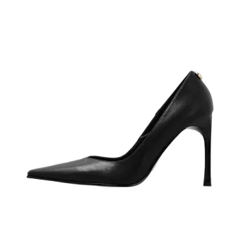 VERSACE JEANS COUTURE Slim Heel High Heels Women's Black