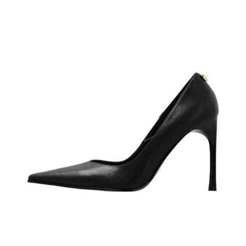 VERSACE JEANS COUTURE Slim Heel High Heels Women's Black