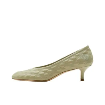 Burberry EKD Baby 45mm Leather Pumps