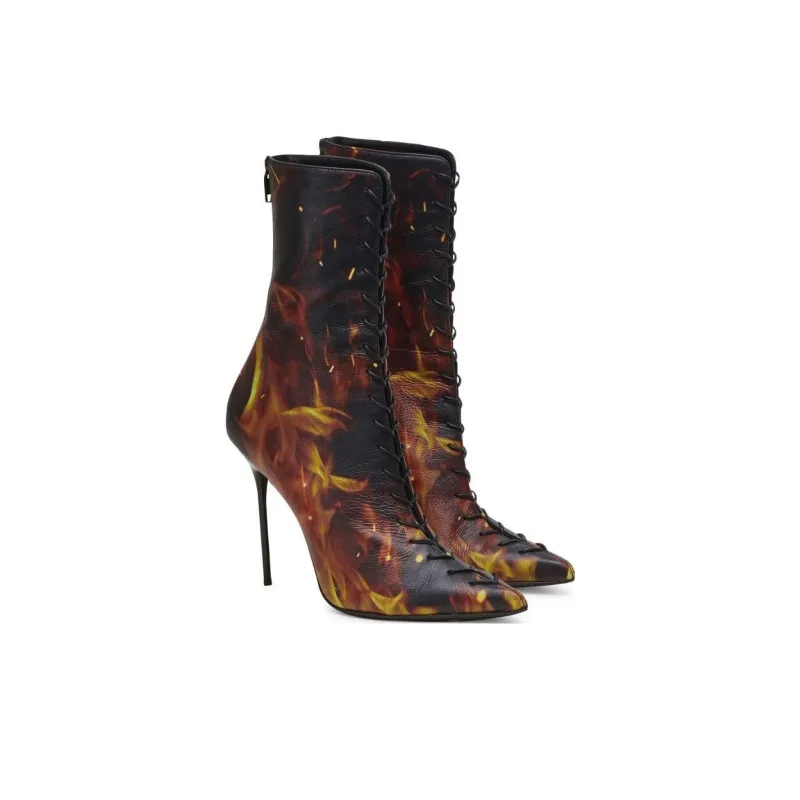 BALMAIN Ankle Boots Women's Black-2