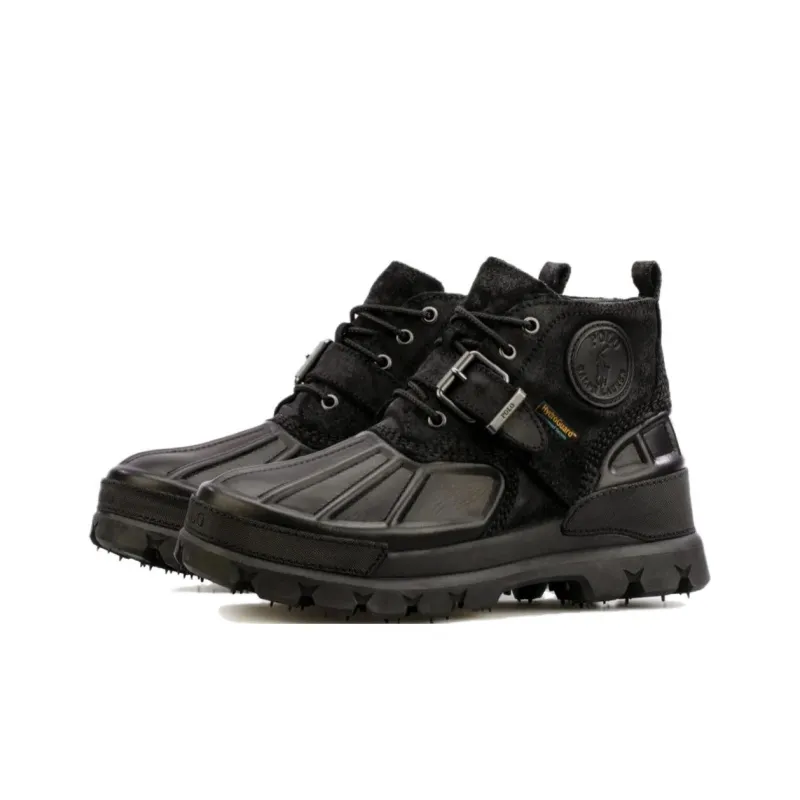 Polo Ralph Lauren Oslo Ankle Boots Men's Black-2