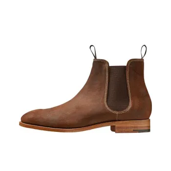 BARKER Mansfield Short Chelsea Boots Men's Brown
