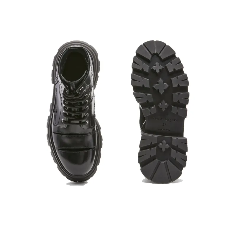 Alexander McQueen Lace-Up Ankle Boots Women's-4