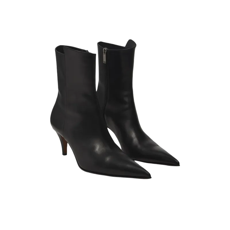 Alexander McQueen Birdee Pointed Toe Ankle Boots Women's-2