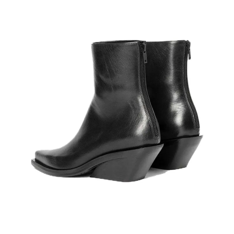 Ann Demeulemeester Rumi Cowboy Ankle Boots-3